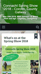 Mobile Screenshot of connachtspringshow.com